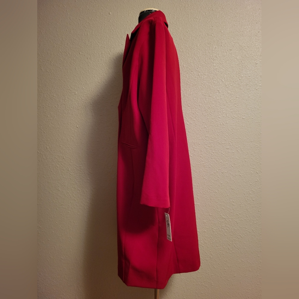NWT Shelby & Palmer Red Blazer Dress Size 16 - Picture 3 of 8
